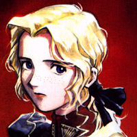 Wilhelmina Wallenstein-Clarick [illustration de Yoshiyuki Sadamoto pour "Fushigi no Umi no Nadia"]